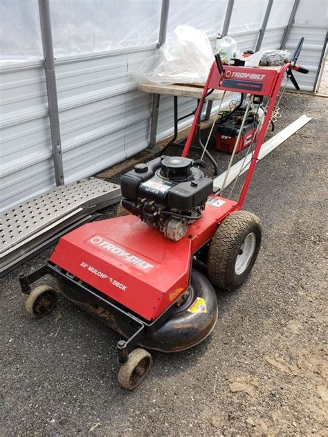 33 inch troy bilt mower